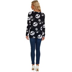 Long Sleeve Crew Neck Pullover Top 