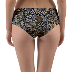 Reversible Mid-Waist Bikini Bottoms 