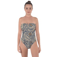 Tie Back One Piece Swimsuit 