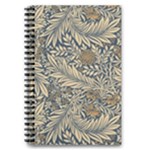 Brown Vintage Background Vintage Floral Pattern, Brown 5.5  x 8.5  Notebook