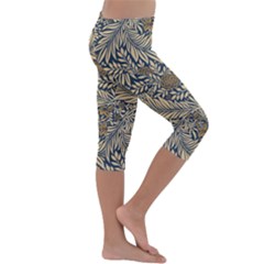 Kids  Lightweight Velour Capri Leggings  