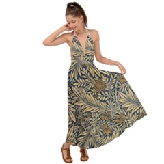 Backless Maxi Beach Dress 