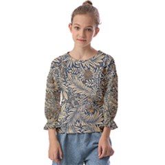 Kids  Cuff Sleeve Top 