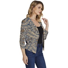 Women s Casual 3/4 Sleeve Spring Jacket 