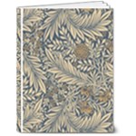 Brown Vintage Background Vintage Floral Pattern, Brown 6  x 8  Hardcover Notebook