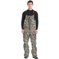 Men s Front Zip Ski And Snowboard Bib Pants 