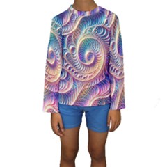 Kids  Long Sleeve Swimwear 