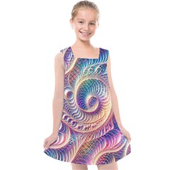 Kids  Cross Back Dress 