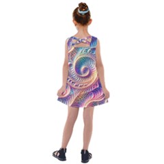 Kids  Cross Back Dress 