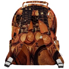 Rounded Multi Pocket Backpack 