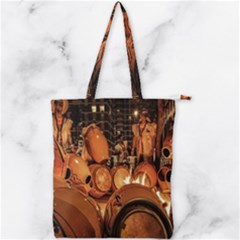 Double Zip Up Tote Bag 