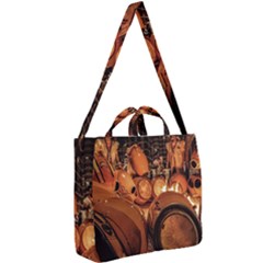 Square Shoulder Tote Bag 