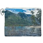 Beach At Los Alerces National Park, Chubut Province, Argentina Canvas Cosmetic Bag (XXL)