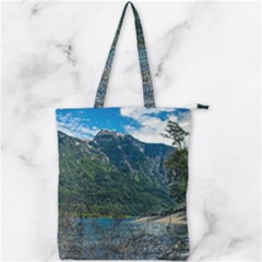 Double Zip Up Tote Bag 