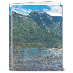 Beach At Los Alerces National Park, Chubut Province, Argentina 7  x 9  Hardcover Notebook from ArtsNow.com