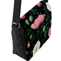 Flap Closure Messenger Bag (L) 