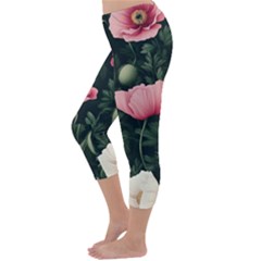 Capri Winter Leggings  Back