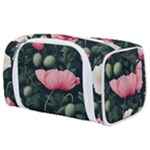 Poppy Flower Plant Petals Bloom Toiletries Pouch