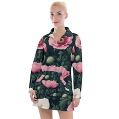 Women s Long Sleeve Casual Dress 