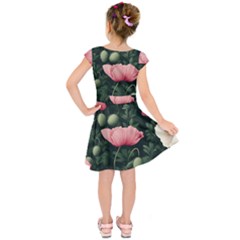 Kids  Short Sleeve Dress 