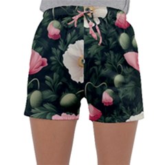 Women s Satin Sleepwear Shorts 