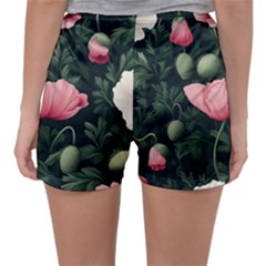 Women s Satin Sleepwear Shorts 