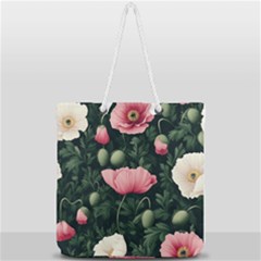 Full Print Rope Handle Tote (Large) 