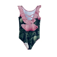 Kids  Frill Swimsuit 