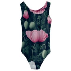 Kids  Cut-Out Back One Piece Swimsuit 