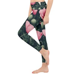 Lightweight Velour Classic Yoga Leggings 