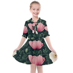 Kids  All Frills Chiffon Dress 