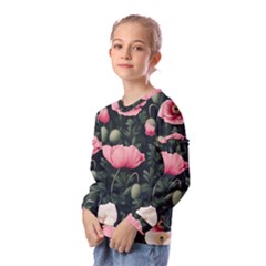 Kids  Long Sleeve T-Shirt with Frill  