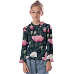 Kids  Frill Detail T-Shirt 