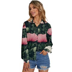 Women s Long Sleeve Button Up Shirt 