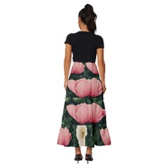 Tiered Ruffle Maxi Skirt 