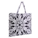 Zipper Large Tote Bag 