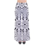 Seamless Tiling Pattern Hand Drawn Black White So Vintage Palazzo Pants