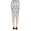 Midi Wrap Pencil Skirt 