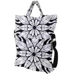 Fold Over Handle Tote Bag 