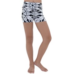 Kids  Lightweight Velour Yoga Shorts 