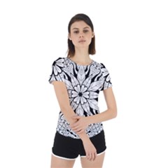 Back Cut Out Sport T-Shirt 