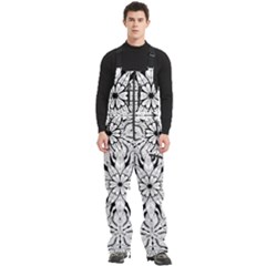 Men s Front Zip Ski And Snowboard Bib Pants 