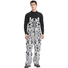 Men s Front Zip Ski And Snowboard Bib Pants 