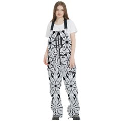 Women s Front Zip Ski And Snowboard Bib Pants 