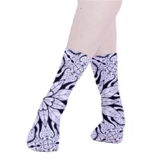 Smooth Crew Length Tube Socks 