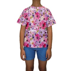 Kids  Short Sleeve Swimwear 