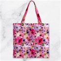 Zipper Grocery Tote Bag 