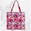 Zipper Grocery Tote Bag 