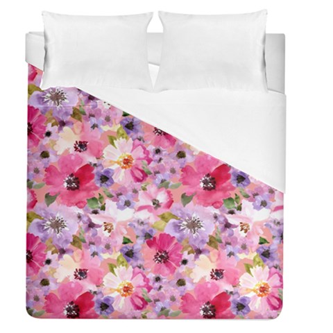 Pattern Seamless Texture Daisies Duvet Cover (Queen Size) from ArtsNow.com