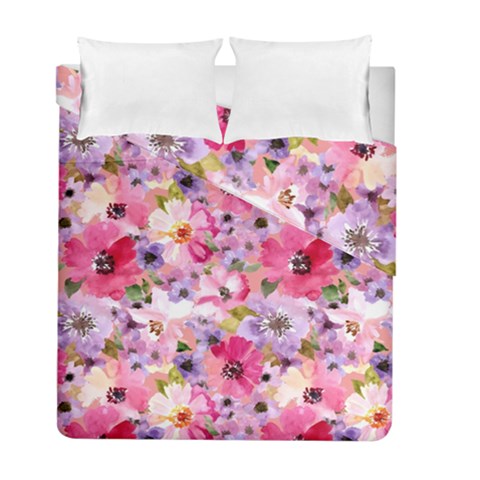 Pattern Seamless Texture Daisies Duvet Cover Double Side (Full/ Double Size) from ArtsNow.com